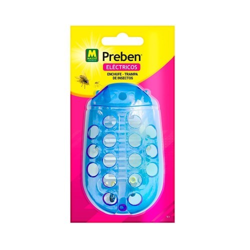 Trampa Eléctrica Para Insectos 9.6x10x18.7cm Luz Ultravioleta 220-240V MASSÓ