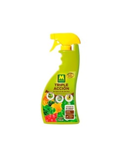 Pistola Pulverizadora Triple Acción 750ml Insecticida Fungicida MASSÓ
