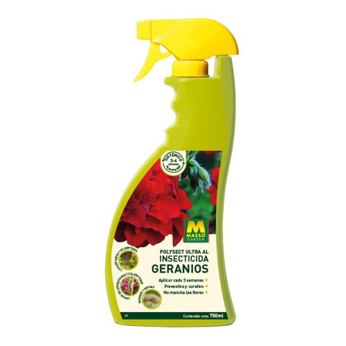 Insecticida Sistémico Pulverizador 750ml Geranios Plagas Massó