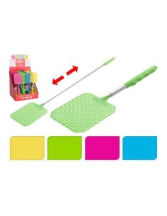 Pala Matamoscas Extensible Plástico 24-56cm 25g Colores Surtidos NULL