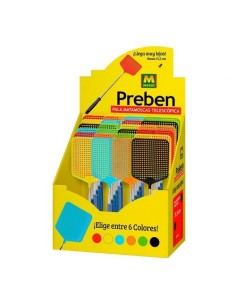 Pala Matamoscas Telescópica 72cm Colores Surtidos MASSÓ