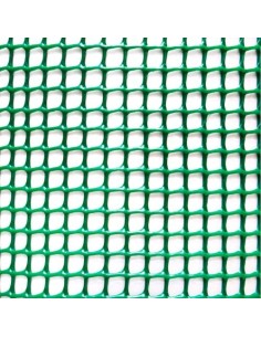 Malla Plástica Polipropileno 1x5m Cuadro 4.5x4.5mm Verde FAURA