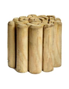 Bordura De Madera Autoclave 20x5x200cm Protección Nivel3 FAURA
