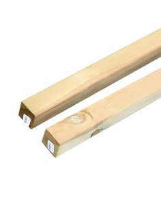Poste De Madera Tratada 9x9x100cm Protección Nivel3 FSC100% FAURA