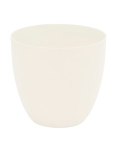 Maceta Plástico Inyección Ø38cm Blanco Exterior Resistente PLASTIKEN