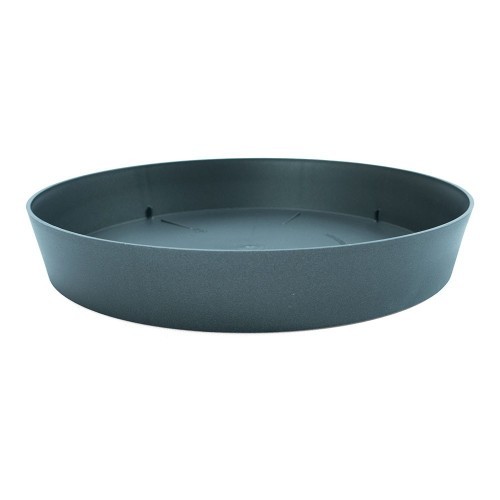 Plato Para Maceta Plástico 28x4.4cm Antracita PLASTIKEN