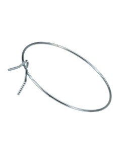 Soporte Macetero Pared Metal Zincado 18cm Varilla 5-6mm SAUVIC