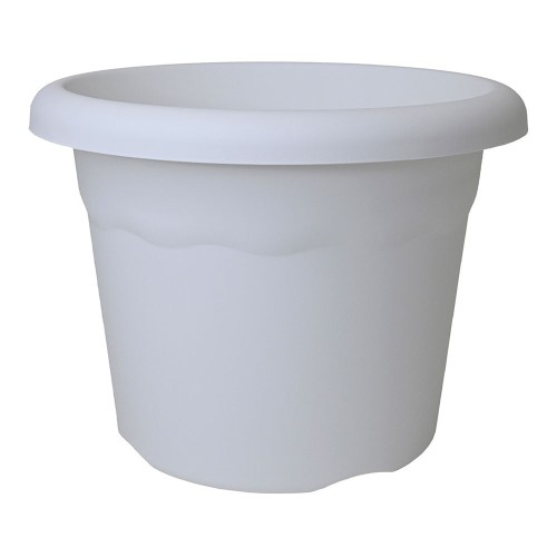 Maceta Plástico 18cm Blanco PLASTIKEN