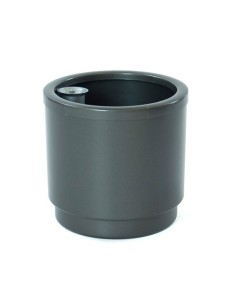 Maceta Autorriego Plástico 22cm Antracita PLASTIKEN