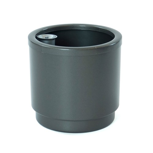 Maceta Autorriego Plástico 22cm Antracita PLASTIKEN