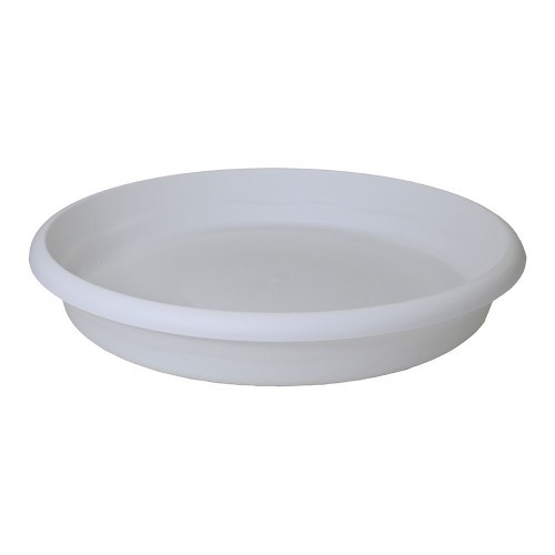 Plato Para Maceta Plástico 18cm Blanco PLASTIKEN