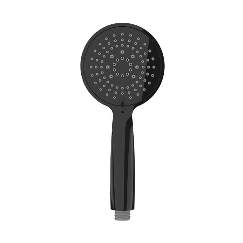 Cabezal De Ducha 11cm 5 Funciones Negro Conexión Universal WENKO