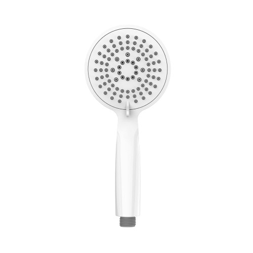 Cabezal De Ducha Plástico 11cm Blanco 5 Funciones Conexión Universal WENKO