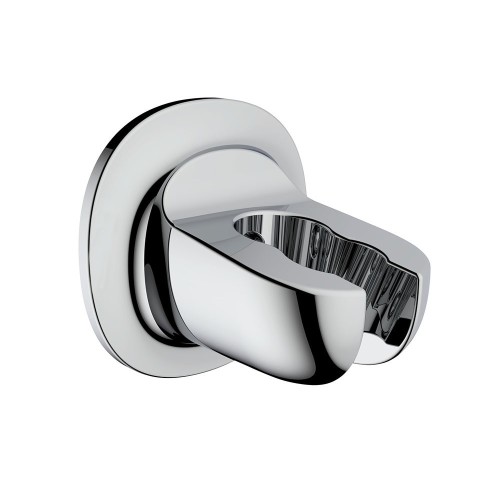 Soporte Cabezal De Ducha Plástico 6x7x7cm Cromo WENKO