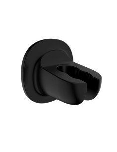 Soporte Para Ducha Plástico 6x7x7cm Negro Adhesivo Wenko