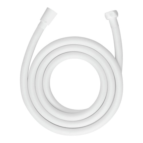 Manguera De Ducha Plástico 175cm Blanco Mate Conexión 1/2 Wenko