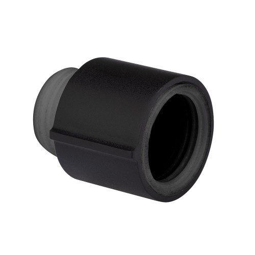 Regulador De Agua Acero Inoxidable Ø2x3.5cm Negro Conexión 1/2 WENKO