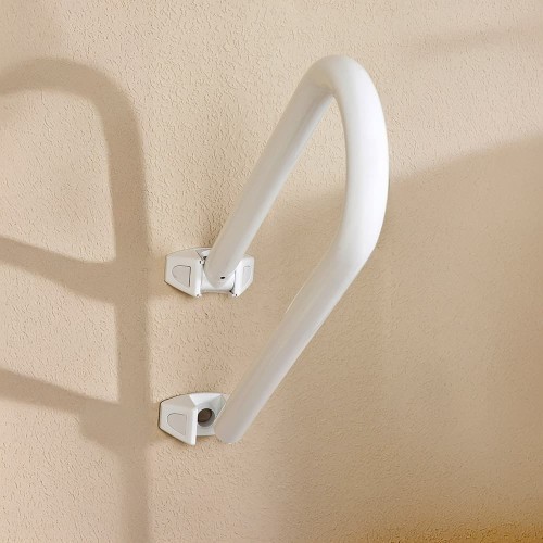 Asa De Seguridad Giratoria Aluminio 525x21x20cm Blanco BASICS