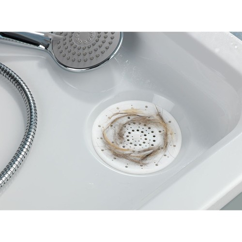 Filtro De Desagüe Silicona Ø12x0.3cm Blanco WENKO