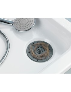 Colador De Silicona Para Desagüe Ø12x0.3cm Gris WENKO 2