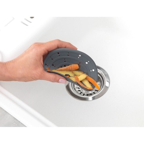 Colador De Silicona Para Desagüe Ø12x0.3cm Gris WENKO