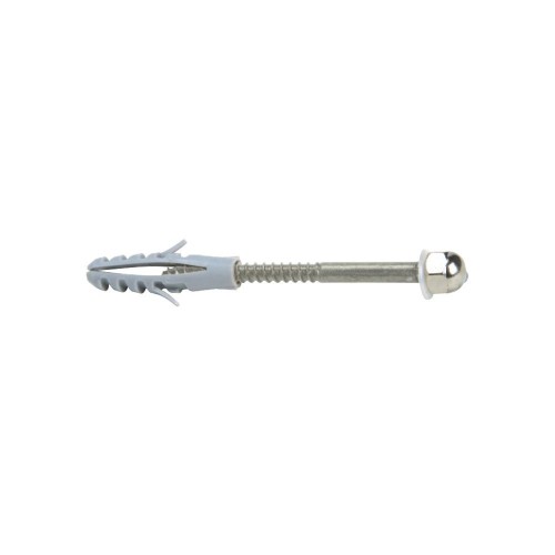 Juego Fijación Sanitario Metal S8 5.2x75.2mm WC Bidet Anticorrosión Fischer