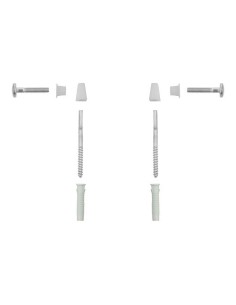 Kit Fijación Acero Inoxidable Para Inodoro Y Bidé Suelo Dama ROCA