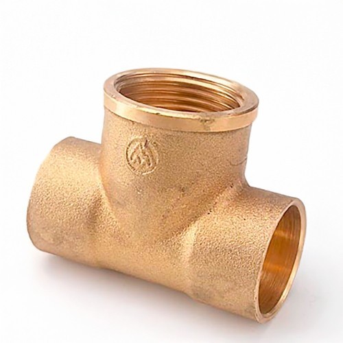 Conector Te Hembra Latón 1/2x15mm METALGRUP