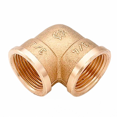 Codo Latón RoscaHembra 3/4 Pulg METALGRUP