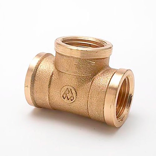 Conector Te Latón Rosca Hembra 1 Pulg METALGRUP