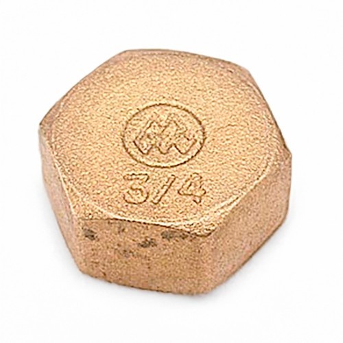 Tapón Ciego Latón Rosca 3/4in METALGRUP