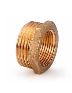 Reducción Hexagonal Latón 1/2x3/8MH METALGRUP