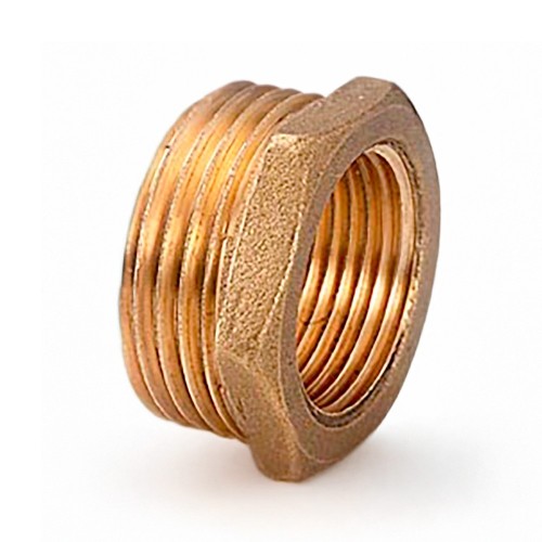 Reducción Hexagonal Latón 1/2x3/8MH METALGRUP