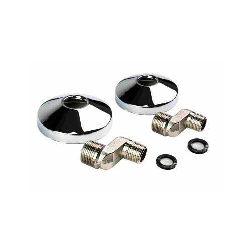 Kit Accesorios Metálicos 2 Excéntricas 1/2-3/4 2 Florones 65x20mm VERHAL