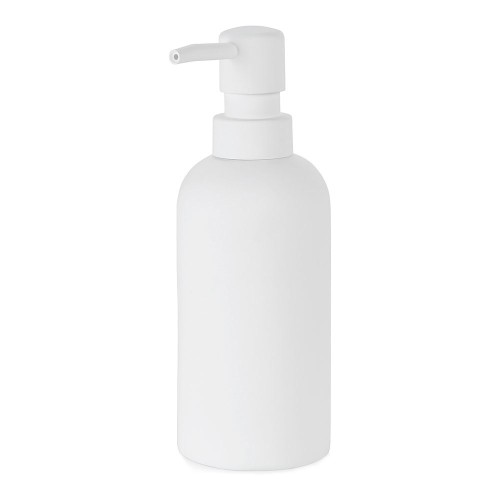 Dispensador Jabón Poliresina 330ml Blanco Mate 6.5x18.5cm ANDREA HOUSE