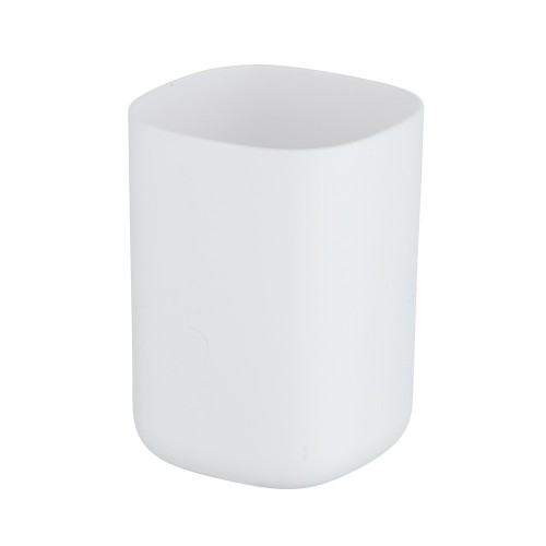 Vaso Para Cepillo De Dientes Plástico Blanco Mate WENKO