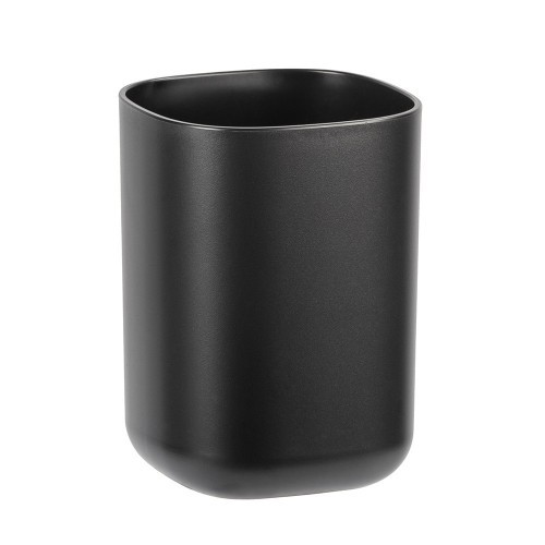 Vaso Para Cepillo De Dientes Plástico Negro Mate Wenko