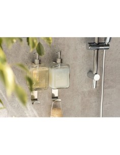 Dosificador De Jabón Vidrio Transparente Con Texto WENKO 2