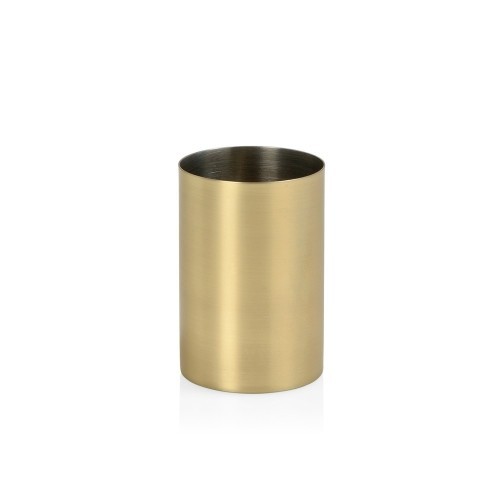 Portacepillos Baño Acero Inoxidable 65x95mm Dorado ANDREA HOUSE