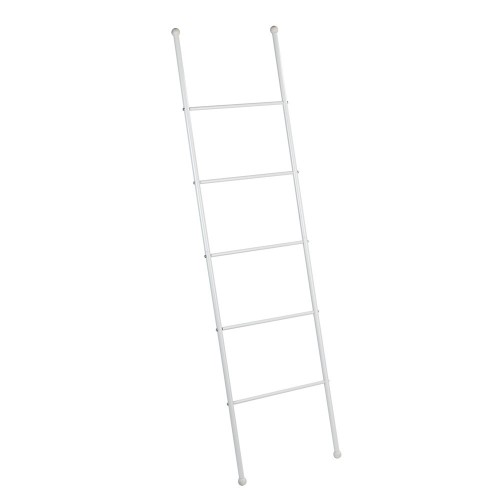 Toallero Escalera Acero 5Barras Blanco WENKO