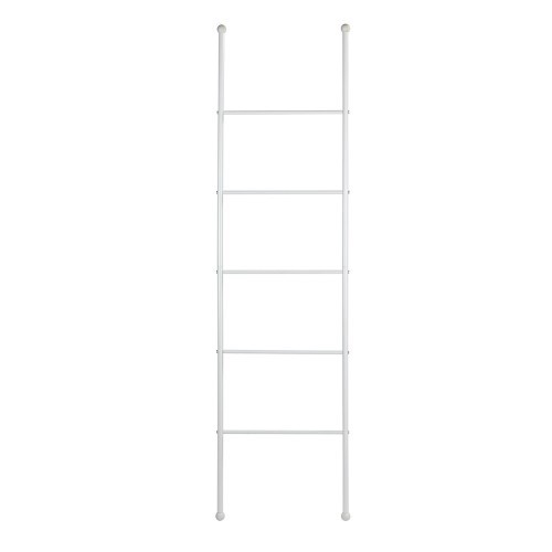 Toallero Escalera Acero 5Barras Blanco WENKO
