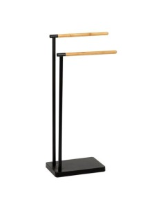 Toallero De Pie Metal 30x20x78cm Negro ANDREA HOUSE