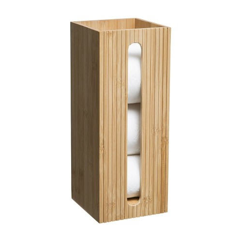 Portarrollos Baño Bambú 36x14.5x14.5cm 5 FIVE