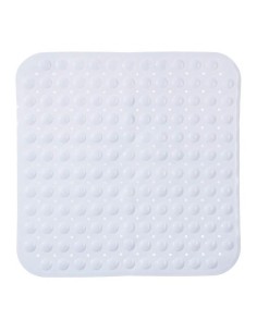 Alfombra Ducha Cuadrada PVC 55x55cm Blanca 5 FIVE