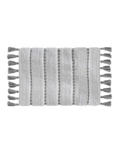 Alfombra De Baño Microfibra 50x75cm Gris 5 FIVE