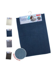 Alfombra Baño Microfibra 40x60cm Colores Surtidos Lavable Hidalgo