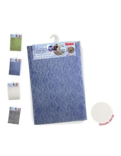 Alfombra De Baño Microfibra 12mm 45x75cm Colores Surtidos Hidalgo