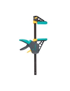 Sargento Monomanual 100mm Longitud Negro Wolfcraft