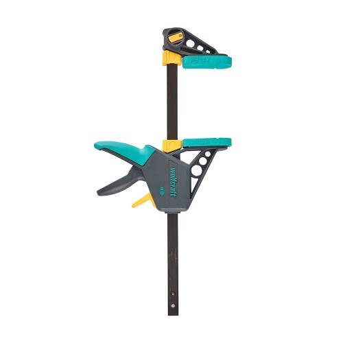 Sargento Monomanual 100mm Longitud Negro Wolfcraft