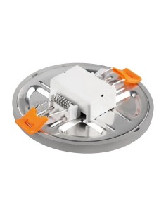 Downlight LED ajustable red.gris 6W.(Fría, Neutra) - 1 2